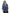 Plus Size La Cera Pleat Front Printed Tunic Purple - La Cera