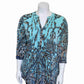 Plus Size La Cera Pleat Front Paisley Tunic