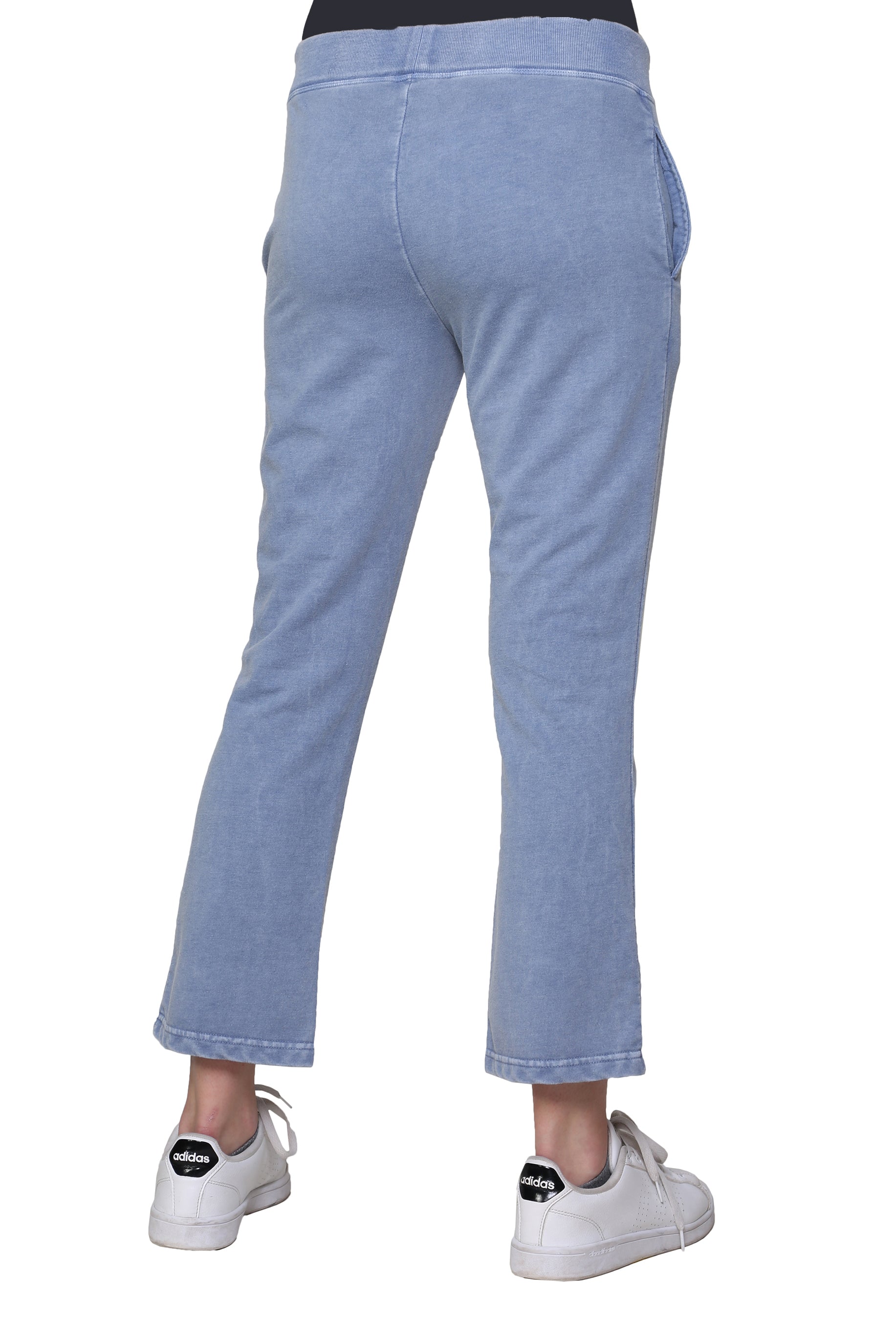Heathered French Terry Drawstring Pants - La Cera