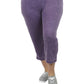 Soft & Supple Knit Cropped Pant - Plus Size
