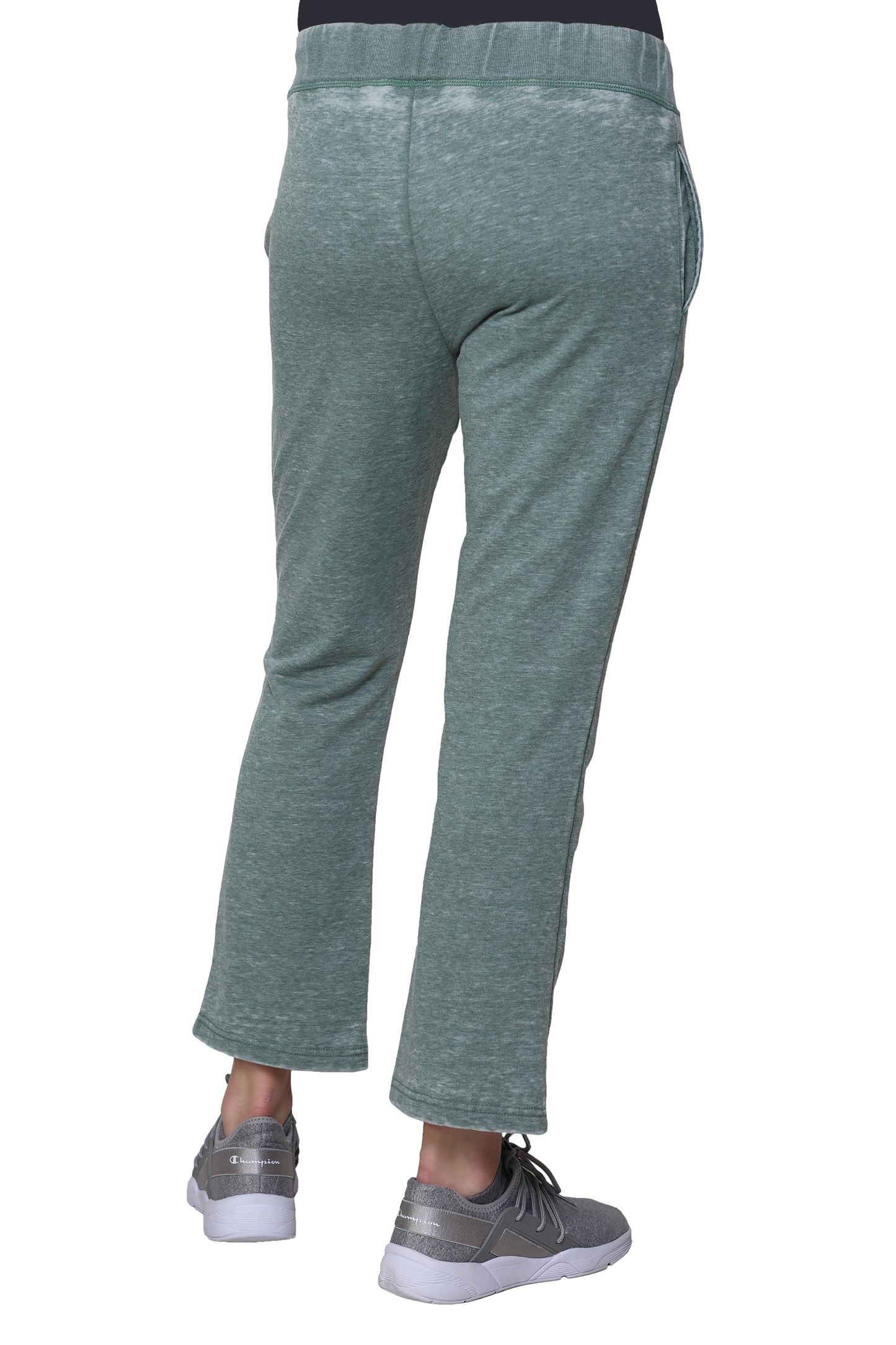 Pantalones de felpa francesa jaspeados