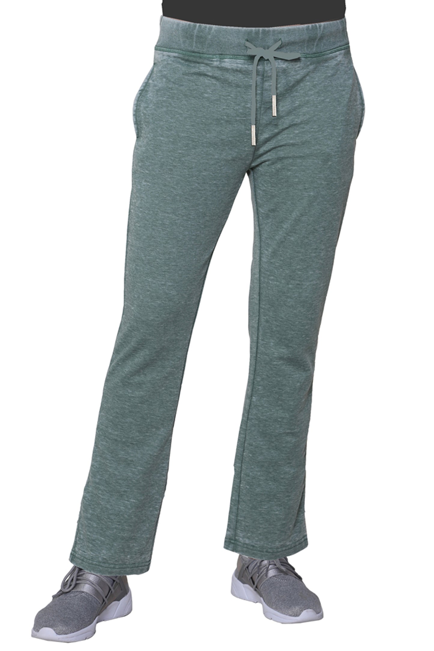 Pantalones de felpa francesa jaspeados