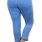 Plus Size Heathered French Terry Pants