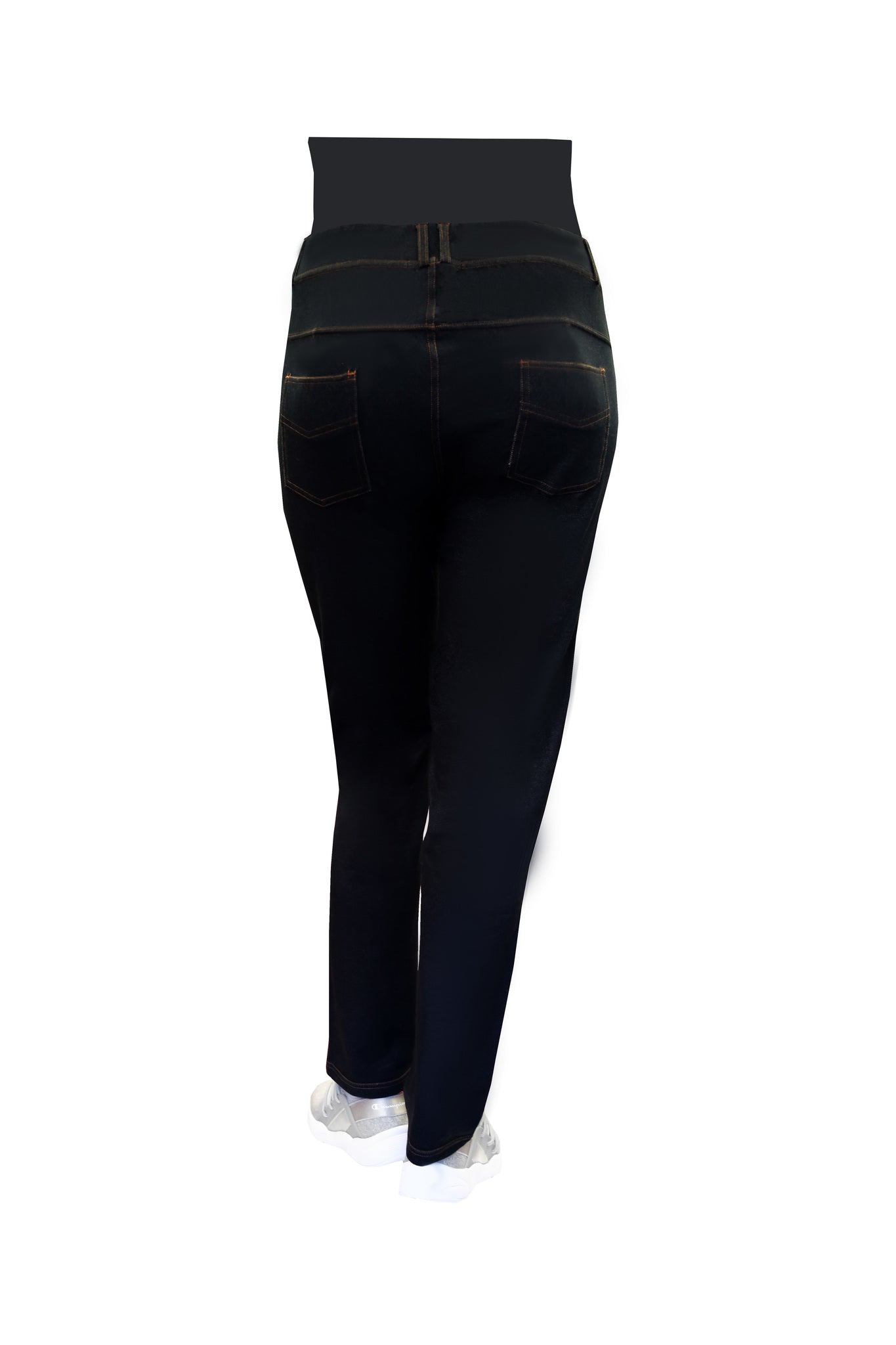 La Cera Plus Size Stretch Knit Jegging - La Cera