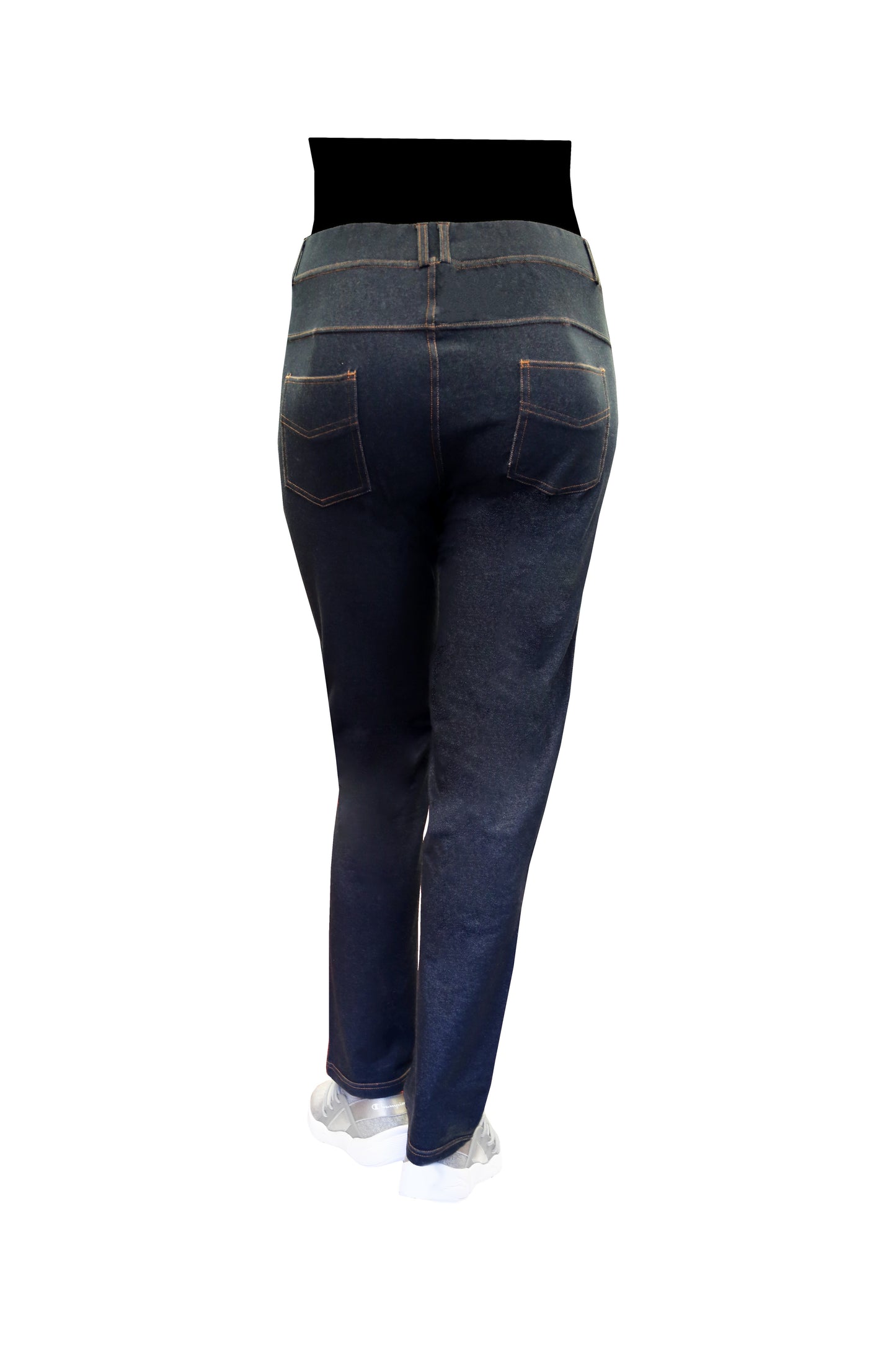 La Cera Plus Size Stretch Knit Jegging - La Cera