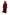 Plus Size Smocked Velour Zip Front Robe - La Cera