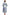 Plus Size Long Floral Lilac Satin Robe - La Cera