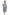 Plus Size Long Floral Lilac Satin Robe - La Cera