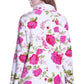 Floral Fleece Bed Jacket - La Cera